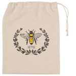 Produce Bag Set/3 Busy Bee beige bag