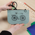 Danica Pouch with Zipper Small Bicycle Wild Riders