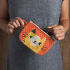 Danica Pouch with Zipper Small Meow Meow